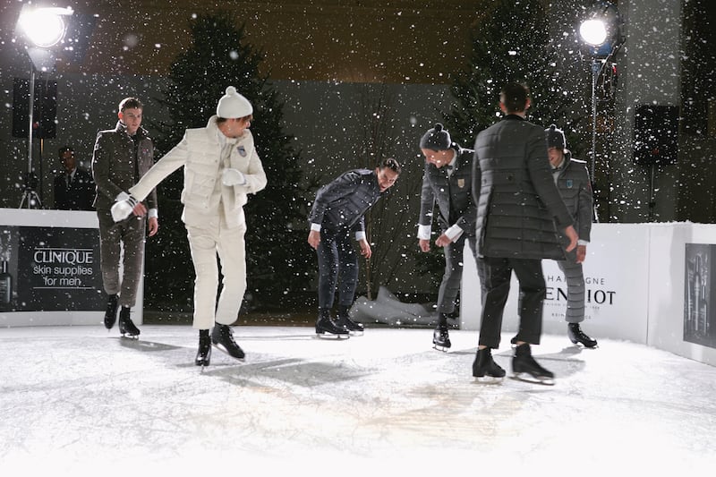 Thom Browne's fall 2006 menswear presentation in New York City on February 4, 2006.